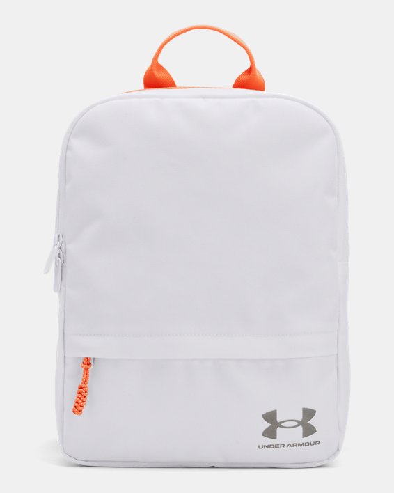 Unisex UA Loudon Backpack Small, White, pdpMainDesktop image number 0